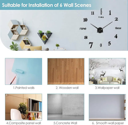 Premium 3D Wall Clock