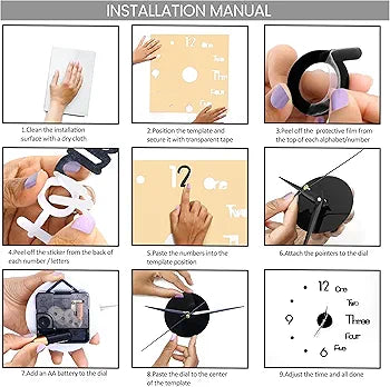 Premium 3D Wall Clock